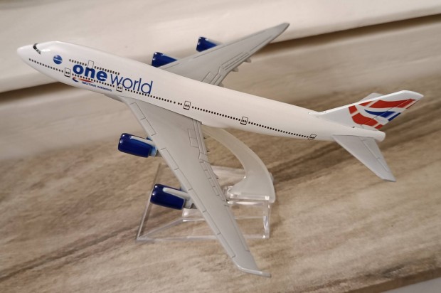 Boeing 747 One World replgp modell 