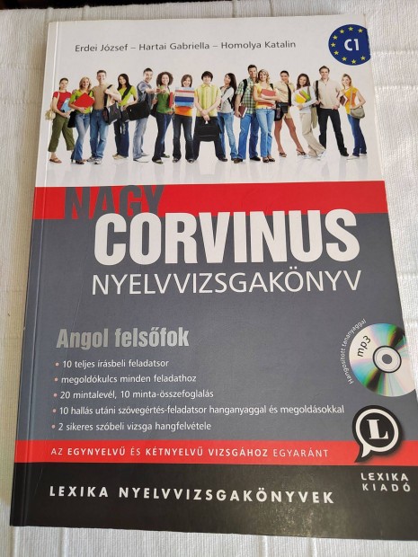 Bogr Judit: Nagy Corvinus nyelvvizsgaknyv - Angol felsfok C1