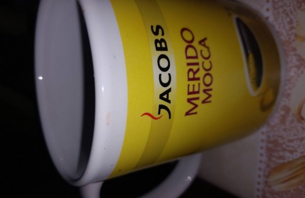 Bögre Jacobs Merido MOKKA felirattal