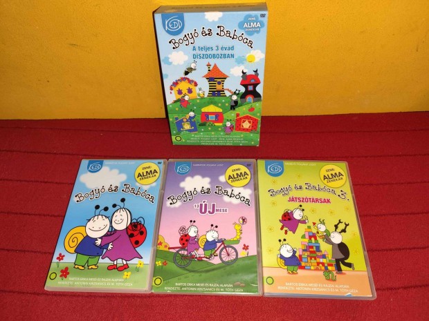 Bogy s Babca 1-3 dszdoboz DVD