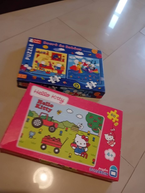 Bogy s Babca Hello Kitty trsasjtkok puzzle