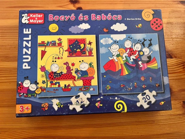 Bogy s Babca: Szivrvnyhal 12 s 20 db-os puzzle