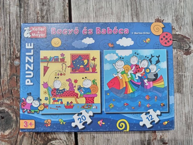 Bogy s Babca puzzle 12 s 20 darabos 3+