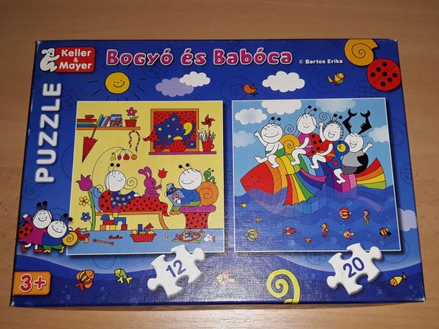 Bogyó és Babóca puzzle, 12 és 20 db-os