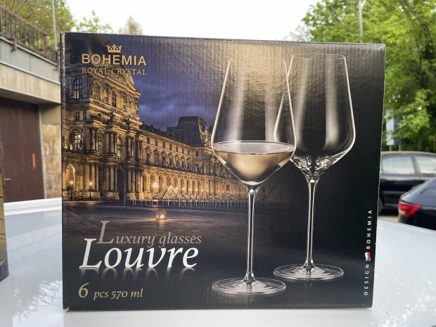 Bohemia Louvre talpas pohr 570ml