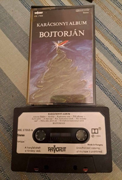 Bojtorjn - Karcsonyi album kazetta