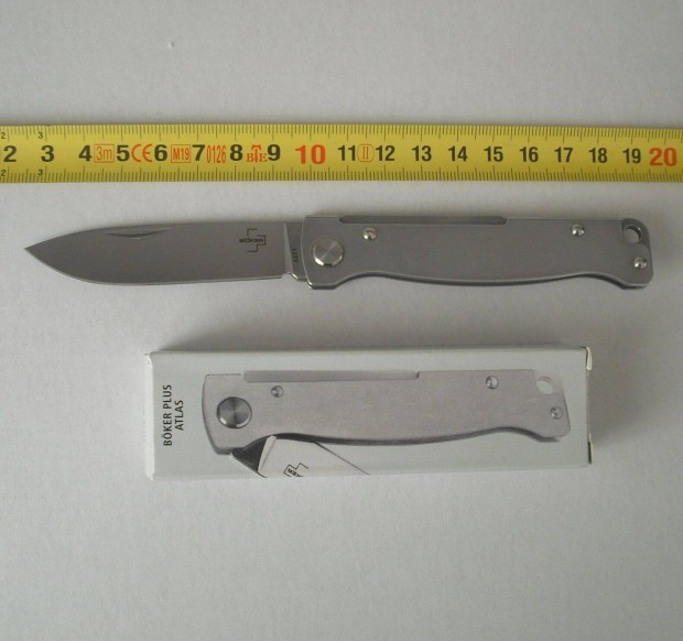 Bker Plus Atlas Stonewash Slipjoint 12C27 bicska , zsebks