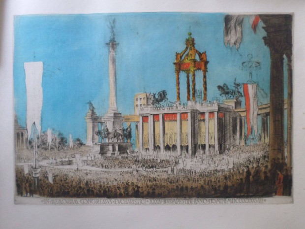 Boldizs�r Istv�n: Az Eucharisztikus vil�gkongressszus 1938 (r�zkarc)