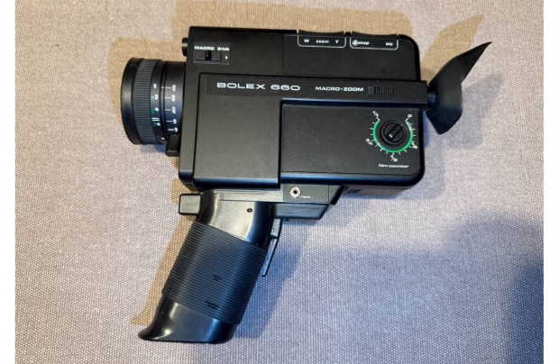 Bolex 660 Macro-Zoom 8 mm videó kamera, Super 8