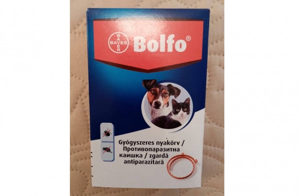 Bolfo kullancs s bolha elleni nyakrv hzillatoknak (kutya, macska)