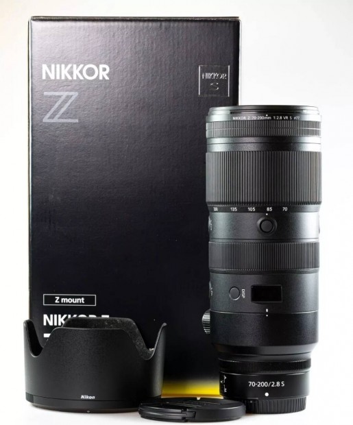 Bolti állapotú Nikon Z 70-200 mm f2.8 S VR