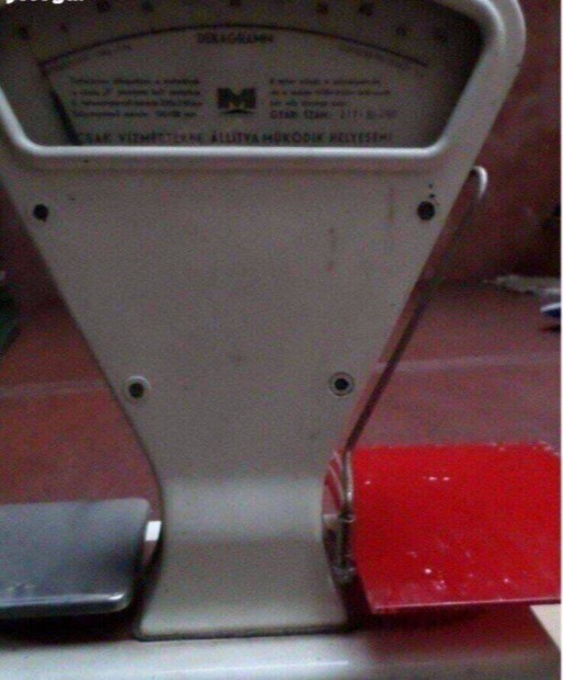 Bolti mrleg zletberendezs retro
