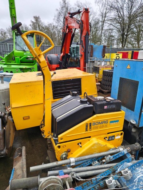 Bomag BW65H padkahenger - k�zivezet�s� tandem vibr�ci�s henger
