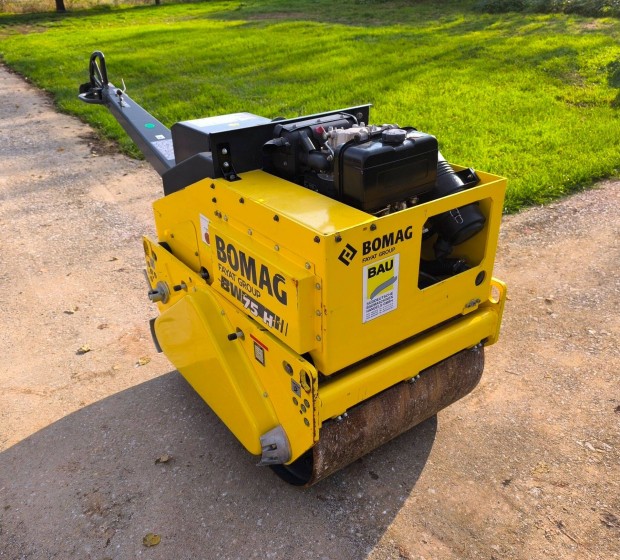 Bomag BW75H Vibrós Padkahenger, Vibro Henger Yanmar L100-as Öninditós