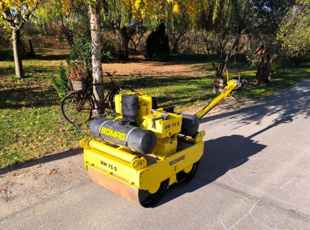 Bomag BW75S Vibrs Padkahenger, Hatz Motorral!