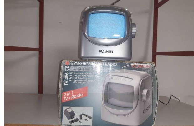 Bomann mini TV 486 CB Tv+rdi egyben