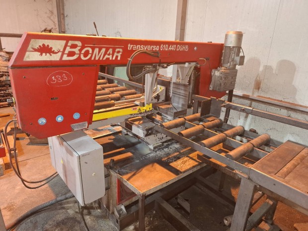 Bomar 610.440dgh fmipari szalagfrsz, freszgp