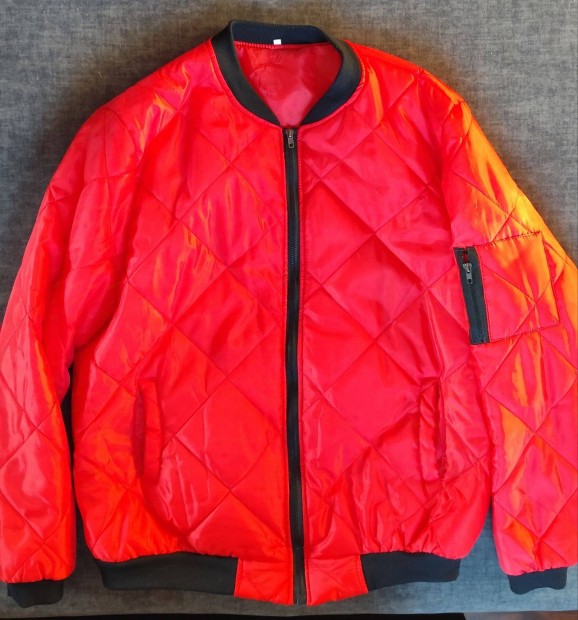 Bomber jacket lnk piros