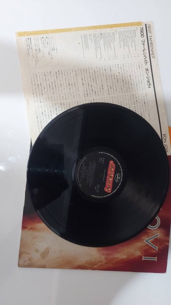 Bon Jovi 7800Fahrenheit Lp Japan vinyl