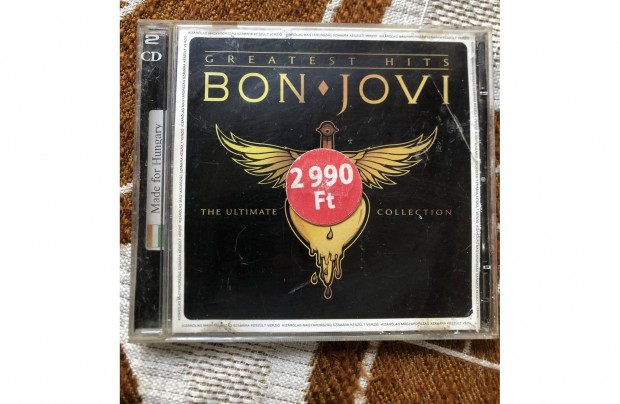 Bon Jovi Cd sérült borítóval 2000 Ft