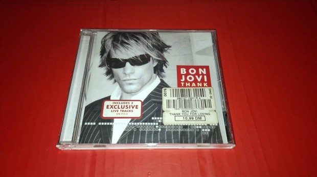 Bon Jovi Thank you for loving me maxi Cd 2000