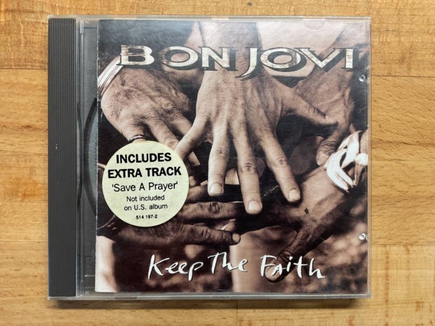 Bon Jovi - Keep The Faith, cd lemez