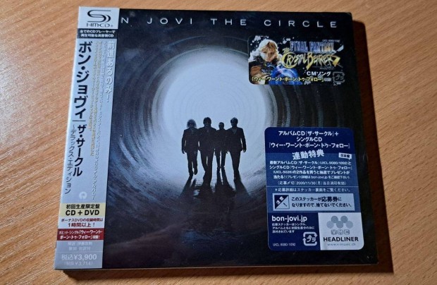 Bon Jovi - The Circle - CD + DVD (bontatlan japn kiads !)