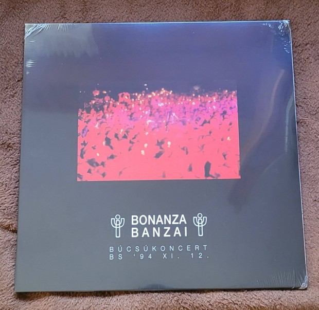 Bonanza Banzai Bcskoncert limitlt Piros LP