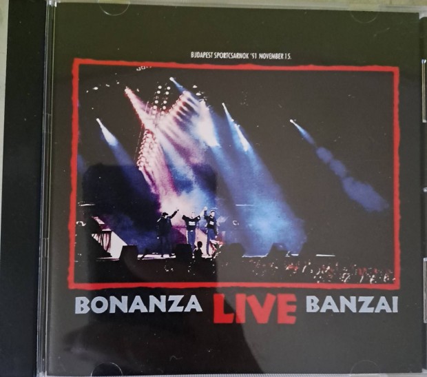 Bonanza Banzai-Live cd