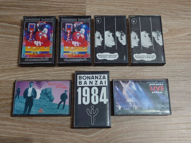 Bonanza Banzai MC kazetta műsoros kazetták