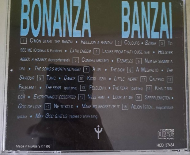 Bonanza Banzai-The Compilation cd