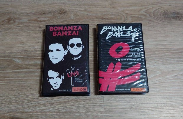 Bonanza Banzai VHS videó kazetta műsoros kazetták