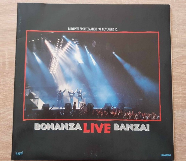 Bonanza Banzai - Bonanza Live Bonanza 1992 eredeti kiad