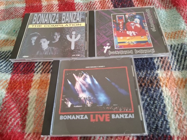 Bonanza Banzai cd albumok