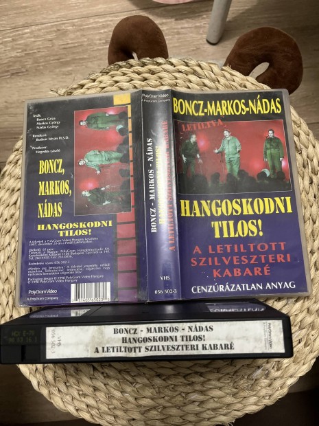 Boncz Markos vhs 