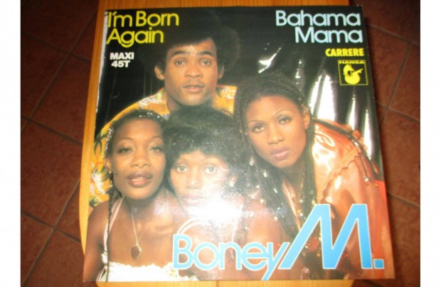 Boney M Bahama Mama I'm born Again maxi bakelit hanglemez eladó