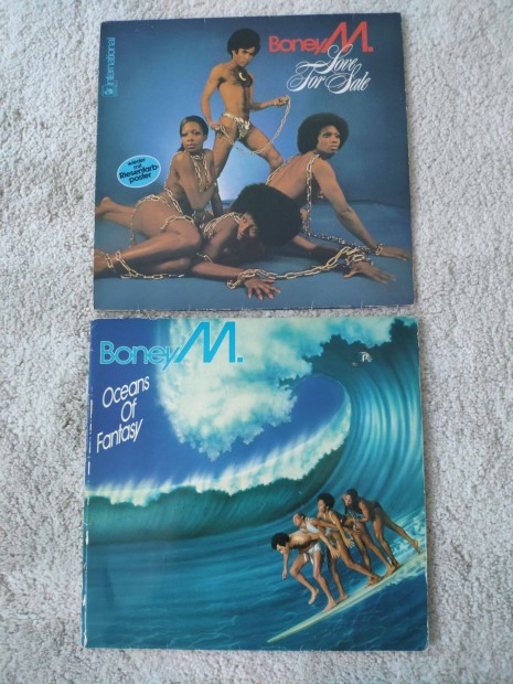 Boney M LP bakelit lemez vinyl csomag