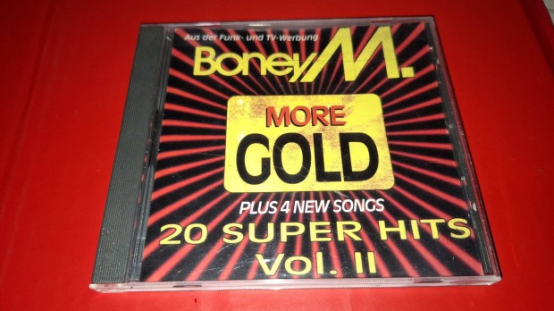 Boney M More Gold 20 Super hits Vol.2 Cd 