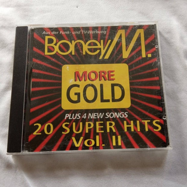 Boney M. More Gold - 20 Super Hits karcmentes nmet nyoms cd