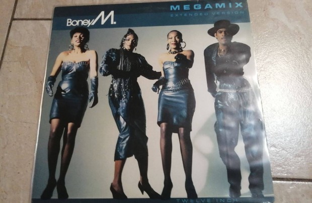 Boney M - Megamix Maxi bakelit lemez