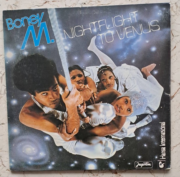Boney M : Nightflight to fligh cm bakelit lemeze  