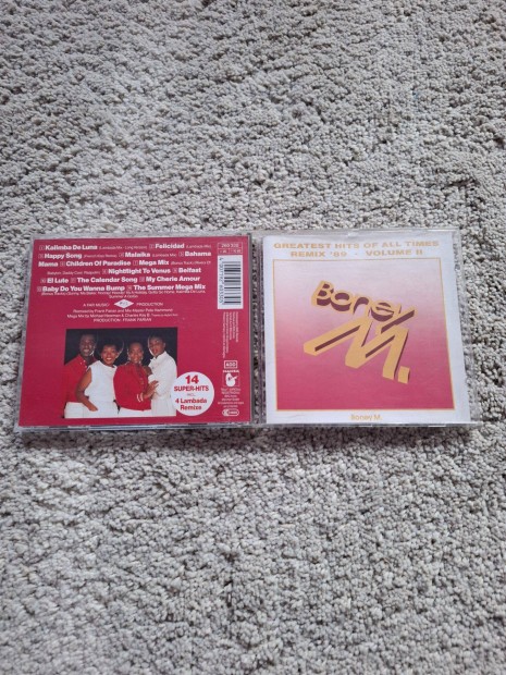 Boney M. - Greatest Hits Of All Times -Remix '89 Volume II.Cd