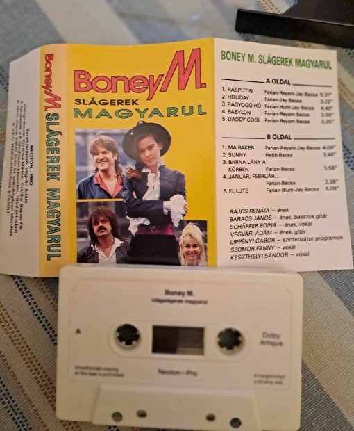 Boney M. slgerek magyarul kazetta