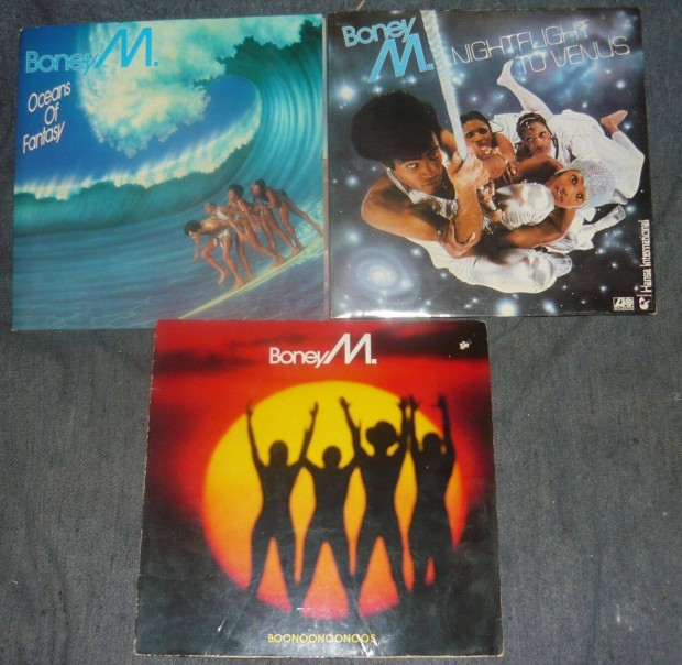 Boneym. LP-kollekci (Oceans of fantasy, Nightflight to., Boonoonoos)