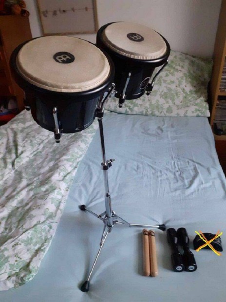 Bongo Meinl Headliner + dölésszög állítható állvány, kiegészítők