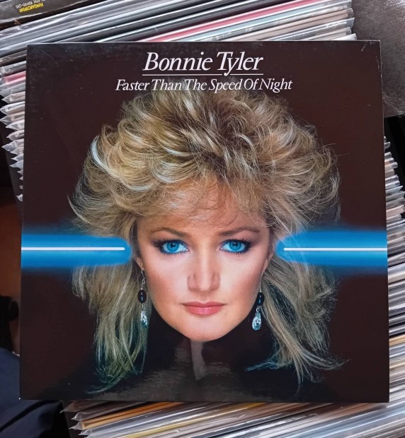 Bonnie Tyler-Faster Than The Speed Of Night Szines  bakelit lemez