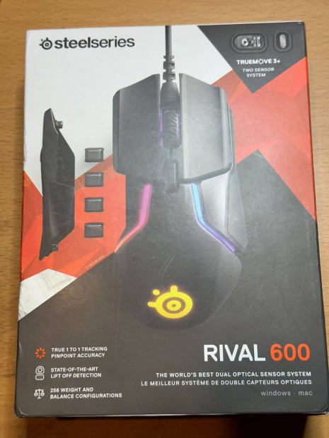 Bontalan Steelseries Rival 600 USB gaming egr