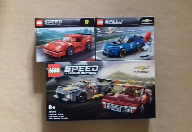 Bontatla LEGO Speed Champions 75890 + 75891 Chevrolet + 76903 Fox.rba