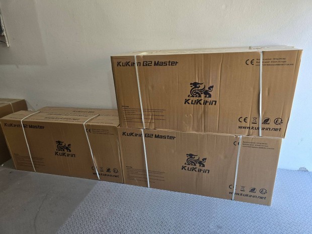 Bontatlan 2025-ös Kukirin G2 Master Elektromos Roller Kulcsos modell!