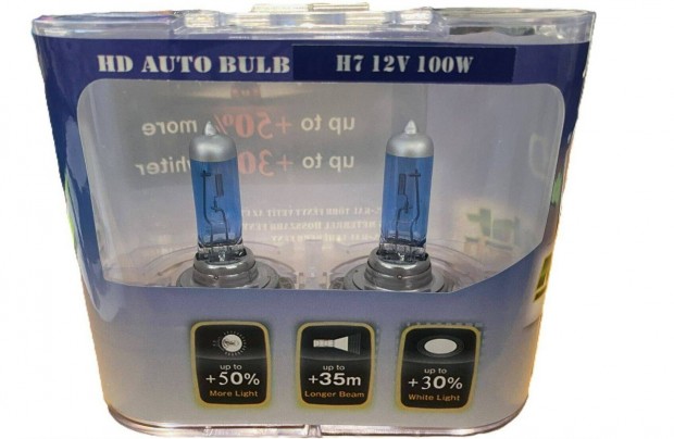 Bontatlan 2db Xenon H7 izzó, hideg fehér